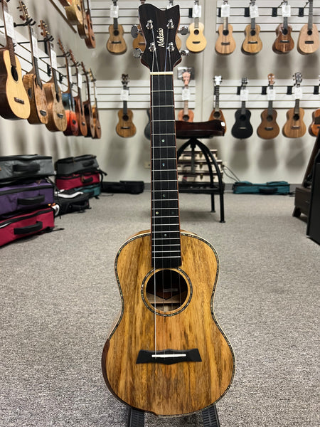 Makaio MSMT-20 Solid Spalted Mango Tenor Ukulele w/Case - Comfort Armrest #2