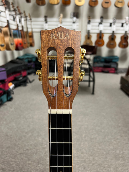 KALA KA-AMHG-ST Solid Mahogany Tenor XL Ukulele - Super Tenor