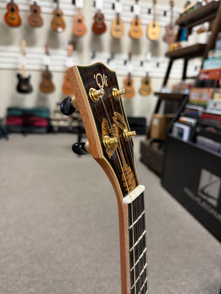Oli X2-TA-KALO Solid Acacia Tenor Ukulele w/Case