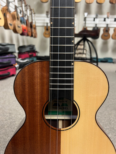 Rebel Arete Baritone Ukulele #2 - Solid Spruce/Mahogany/Rosewood - Limited Edition