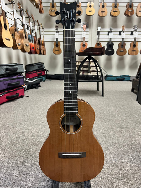Romero Creations Solid Cedar/Pau Ferro Vibrante Grand Tenor Ukulele w/Case - GT-V-CP