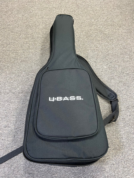 KALA Solid Body Cream Electric U-Bass w/Case - UBASS-KA-SB-CR