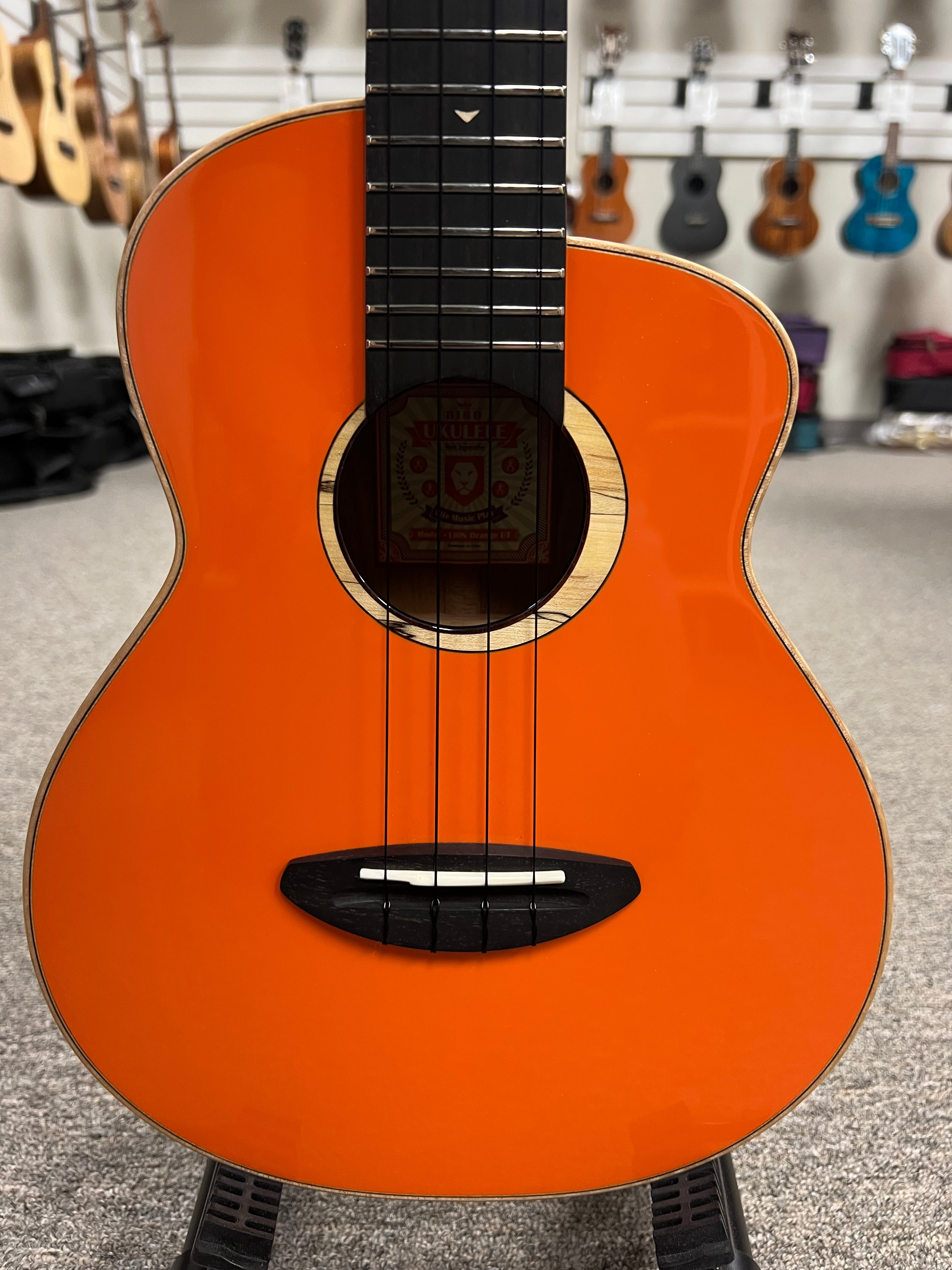 Orange ukulele deals