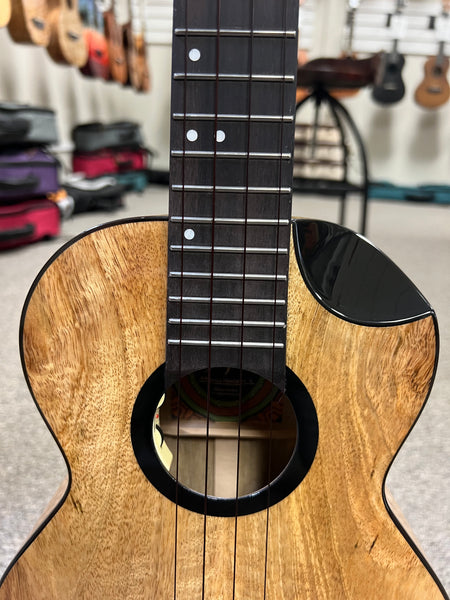Flight Fireball Solid Mango Electric Tenor Ukulele w/Case #1 - Royal Series