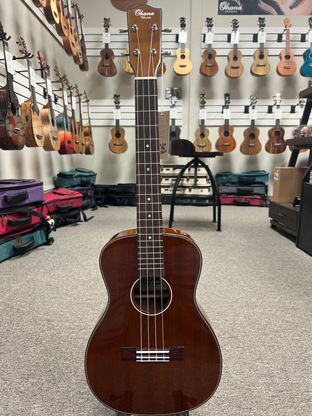 Ohana BK-35G Solid Mahogany Baritone Ukulele - Gloss