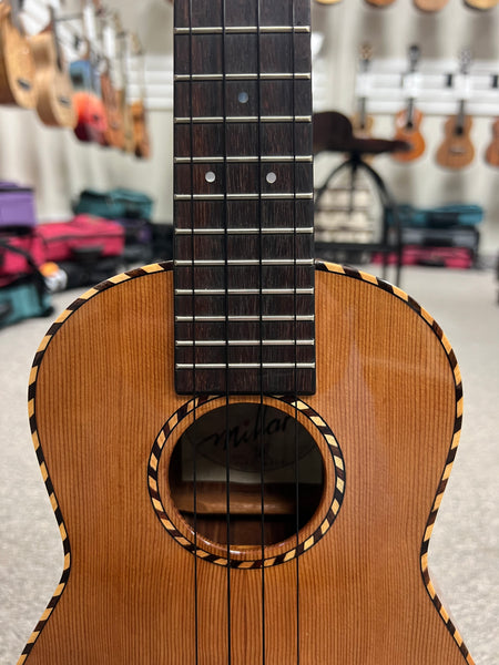 Millar CD-240W Solid Cedar/Solid Rosewood Concert Ukulele