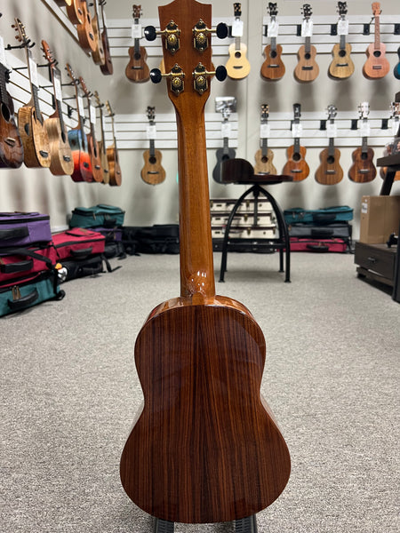 Millar CD-240W Solid Cedar/Solid Rosewood Concert Ukulele