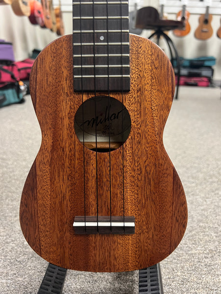 Millar TM-210L Solid Mahogany Soprano Long Neck Ukulele