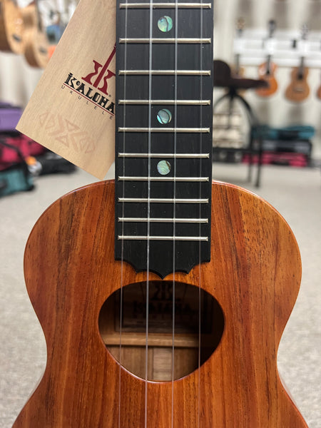 KoAloha KSM-10 Solid Koa Pikake Soprano Ukulele w/Case #2 - Made in Hawaii