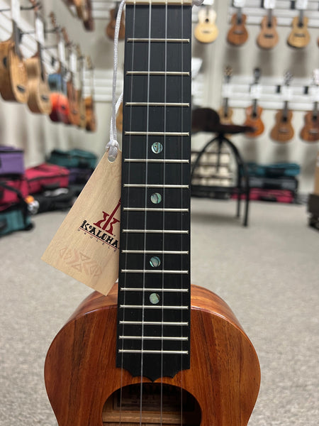 KoAloha KSM-10 Solid Koa Pikake Soprano Ukulele w/Case #2 - Made in Hawaii