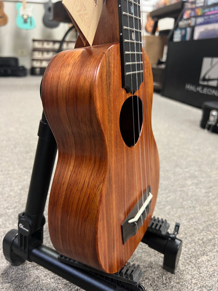 KoAloha KSM-10 Solid Koa Pikake Soprano Ukulele w/Case #2 - Made in Hawaii