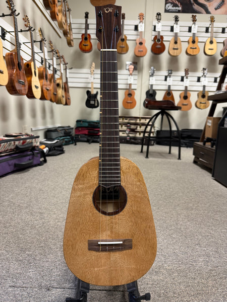Oli L1-TPMG Solid Mango Pineapple Tenor Ukulele w/Case