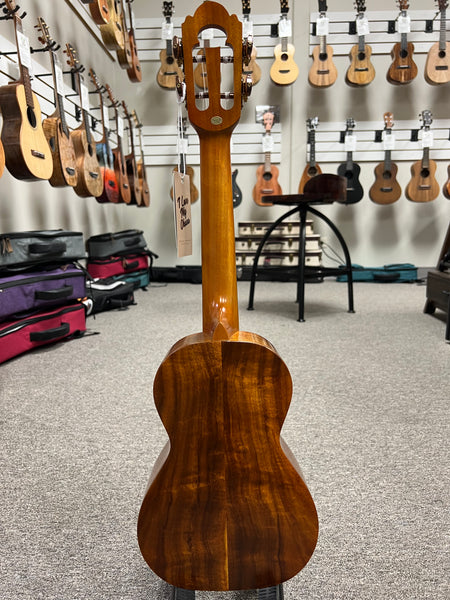 OHANA CK-450 Solid Koa Concert Ukulele w/Hard Shell Case