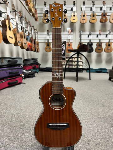 ＯＨＡＮＡ Ohana Ukuleles Exotic Okoume' -18OM Series - Ohana Music