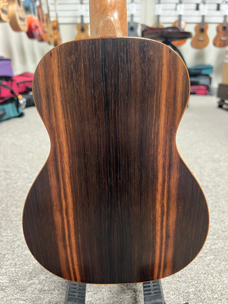 OHANA CK-50ME Concert Ukulele - Solid Cedar/Striped Ebony