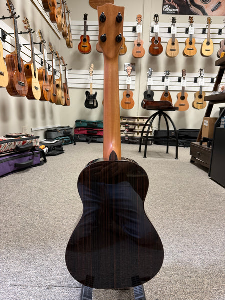 Oli L2-TSE Solid Spruce/Ebony Tenor Ukulele w/Case