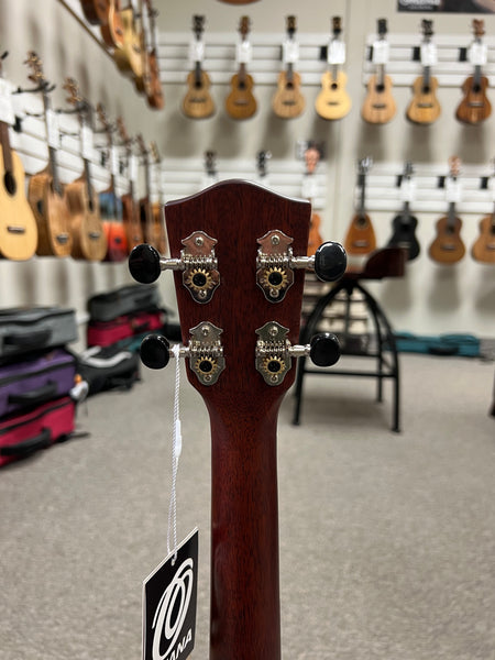 OHANA TK-55 Solid Cedar/Rosewood Tenor Ukulele w/Armrest