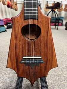 KoAloha Pops Made Custom Solid Koa Sceptre Concert Ukulele - Made in Hawaii