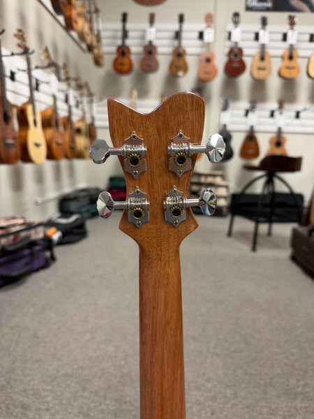 Makaio MSMT-20 Solid Spalted Mango Tenor Ukulele w/Case #1 - Comfort Armrest