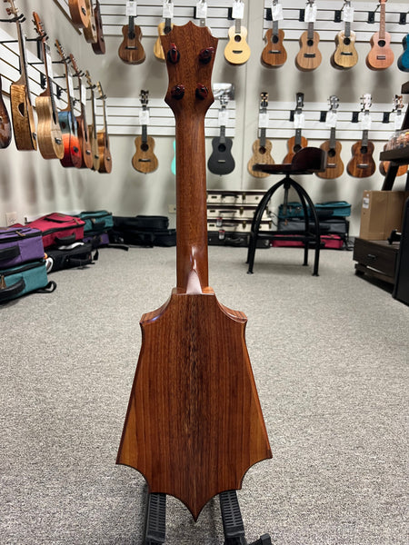 KoAloha Pops Made Custom Solid Koa Sceptre Concert Ukulele - Made in Hawaii