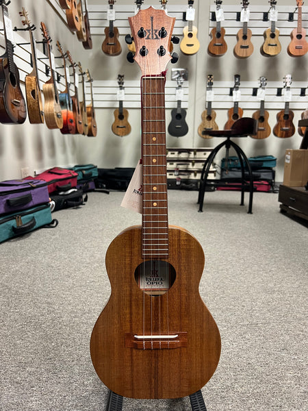 KoAloha KTO-10 Solid Acacia Opio Tenor Ukulele w/Case