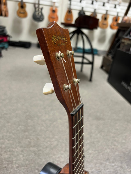 Vintage 1930's Martin Solid Mahogany Soprano Ukulele w/Case - Pre Loved