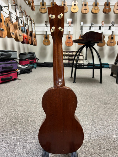 Vintage 1930's Martin Solid Mahogany Soprano Ukulele w/Case - Pre Loved