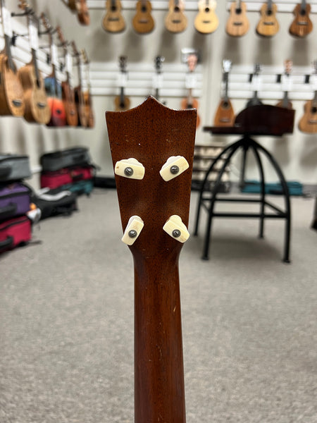 Vintage 1930's Martin Solid Mahogany Soprano Ukulele w/Case - Pre Loved