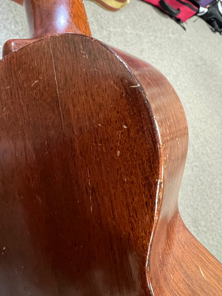 Vintage 1930's Martin Solid Mahogany Soprano Ukulele w/Case - Pre Loved