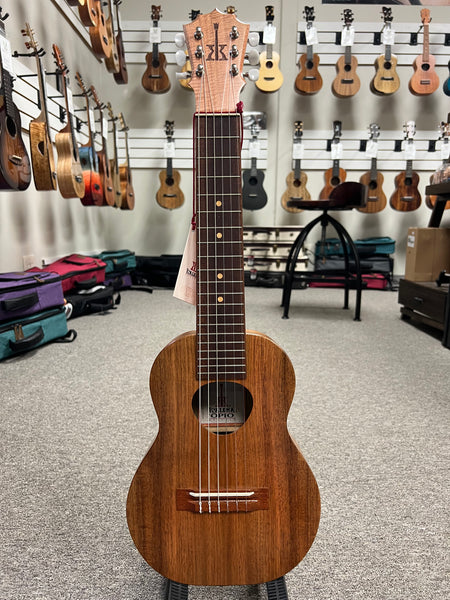 KoAloha KTO-G6 Solid Acacia Opio Guitalele Ukulele w/Case - 6 String Guitarlele