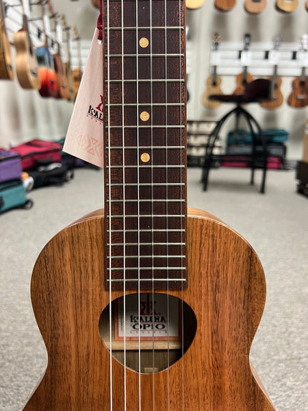 KoAloha KTO-G6 Solid Acacia Opio Guitalele Ukulele w/Case - 6 String Guitarlele