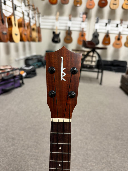 Kamaka HP-1L Solid Koa Pineapple Soprano Long Neck Ukulele w/Case - Made in Hawaii