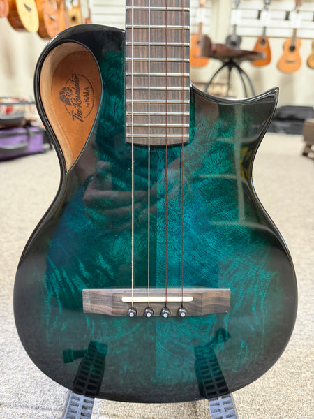 KALA Revelator Horizon Mango Blue Lagoon Electric Tenor Ukulele w/Case - Pre Loved