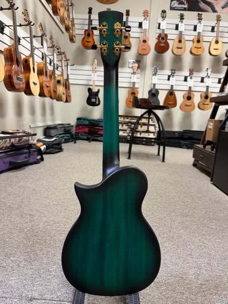 KALA Revelator Horizon Mango Blue Lagoon Electric Tenor Ukulele w/Case - Pre Loved