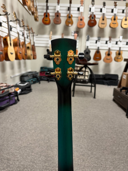 KALA Revelator Horizon Mango Blue Lagoon Electric Tenor Ukulele w/Case - Pre Loved