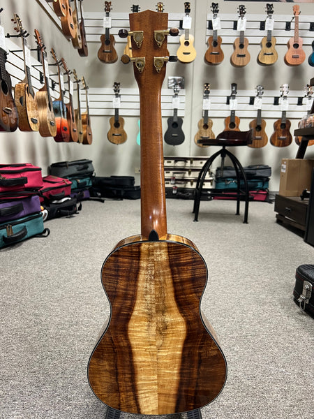 KALA Elite Custom Koa Tenor Ukulele w/Case - Pre Loved - Made in California