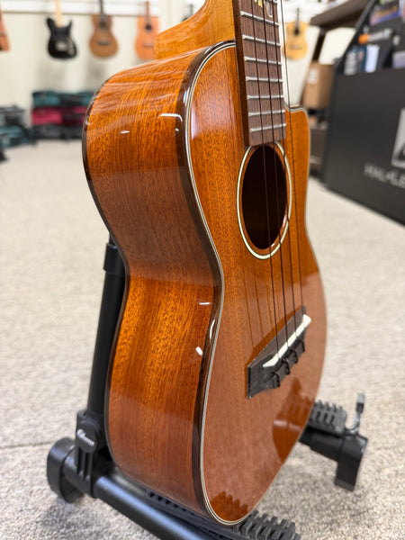Ohana CK-35CG-CL Cynthia Lin Solid Mahogany Concert Ukulele w/Case