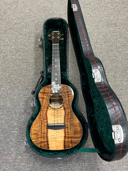 KALA Elite Custom Koa Tenor Ukulele w/Case - Pre Loved - Made in California