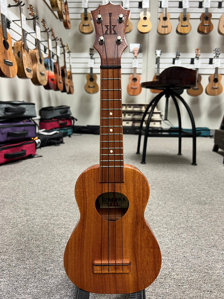 KoAloha KSM-00 Solid Koa Soprano Ukulele w/Case - Pre Loved - Made in Hawaii