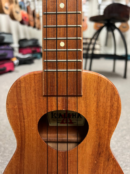 KoAloha KSM-00 Solid Koa Soprano Ukulele w/Case - Pre Loved - Made in Hawaii