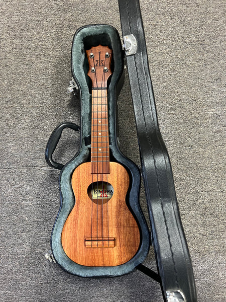 KoAloha KSM-00 Solid Koa Soprano Ukulele w/Case - Pre Loved - Made in Hawaii