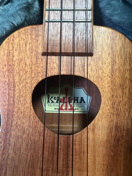 KoAloha KSM-00 Solid Koa Soprano Ukulele w/Case - Pre Loved - Made in Hawaii