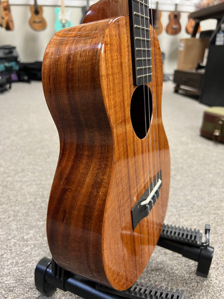 KoAloha KTM-00 Solid Koa Tenor Ukulele w/Case #5 - Made In Hawaii