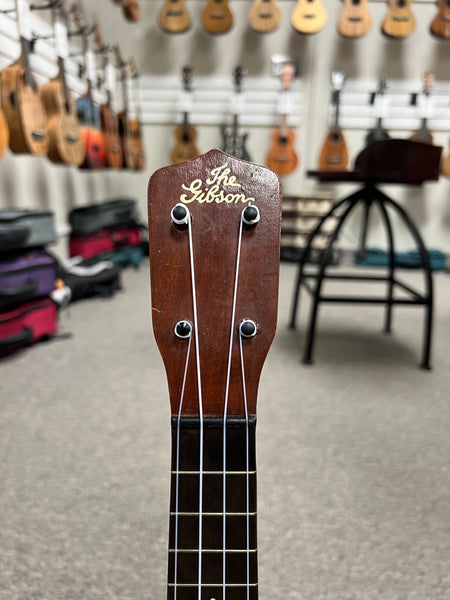Vintage Gibson Solid Mahogany Soprano Ukulele w/Case Late 20's/Early30's - Pre-Loved