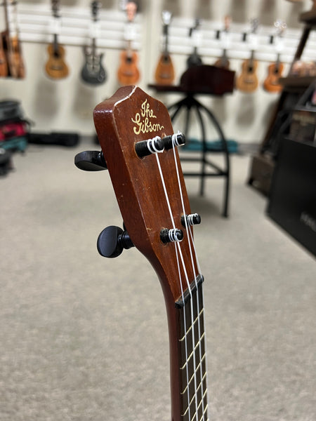 Vintage Gibson Solid Mahogany Soprano Ukulele w/Case Late 20's/Early30's - Pre-Loved