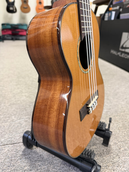 KALA KA-SCAC-T8 Solid Cedar Top Acacia 8 String Tenor Ukulele