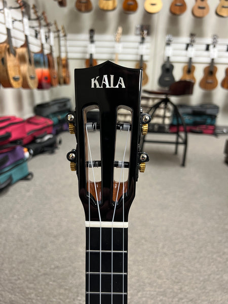 KALA KA-CT-SMH-TG Solid Mahogany Tenor Ukulele W/Case - Contour Series