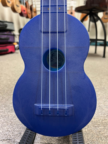 OUTDOOR Ukulele Soprano Blue/ Gold - Pre Loved - Travel Uke