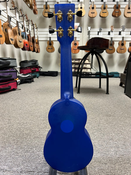 OUTDOOR Ukulele Soprano Blue/ Gold - Pre Loved - Travel Uke