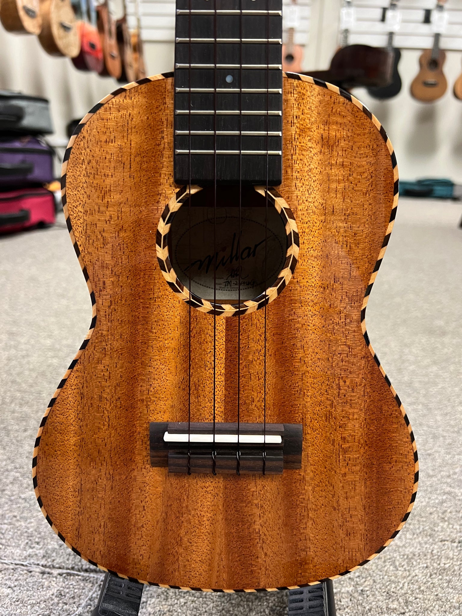 Millar TM-240WG Solid Mahogany Concert Ukulele